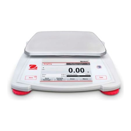 Ohaus Ohaus Scout STX2202 Electronic Portable Touchscreen Balance, 2200g x 0.01g 30253011